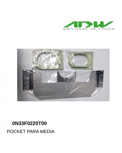 0N33F0220T00 - POCKET PARA MEDIA