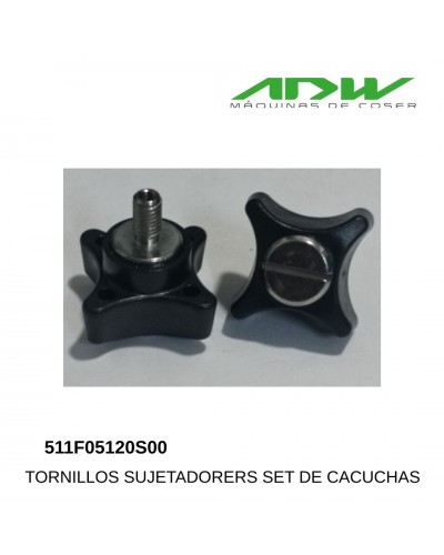 511F05120S00 - TORNILLOS SUJETADORERS SET DE CACUCHAS