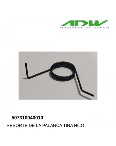 507310040010 - RESORTE DE LA PALANCA TIRA HILO