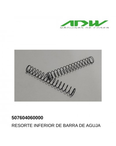 507604060000 - RESORTE INFERIOR DE BARRA DE AGUJA