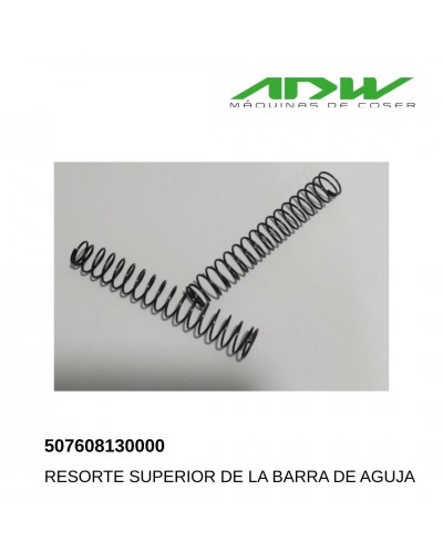 507608130000 - RESORTE SUPERIOR DE LA BARRA DE AGUJA