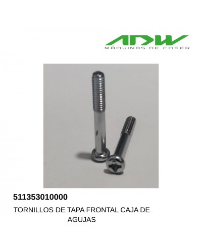 511353010000 - TORNILLOS DE TAPA FRONTAL CAJA DE AGUJAS