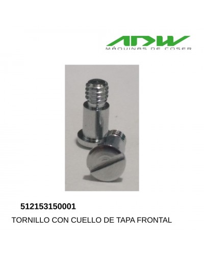 512153150001 - TORNILLO CON CUELLO DE TAPA FRONTAL