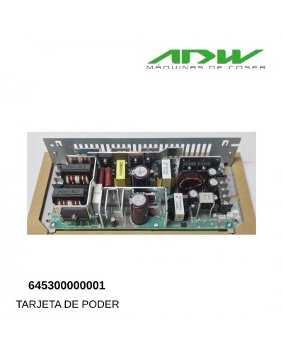 645300000001 - TARJETA DE PODER 