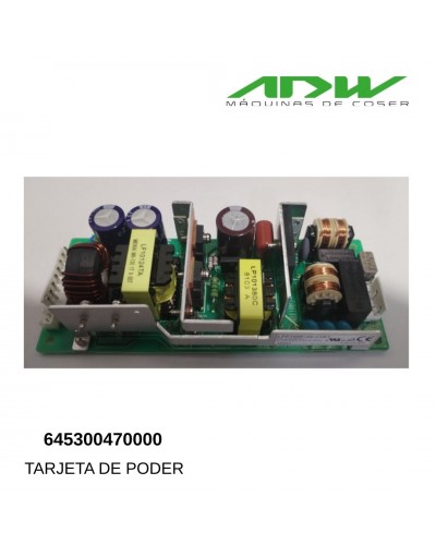 645300470000 - TARJETA DE PODER 