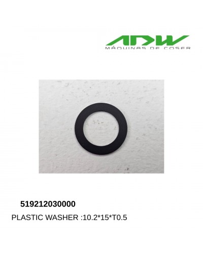 519212030000 - PLASTIC WASHER :10.2*15*T0.5