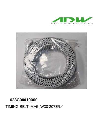623C00010000 - TIMING BELT :MA5 :W30-207E/LY