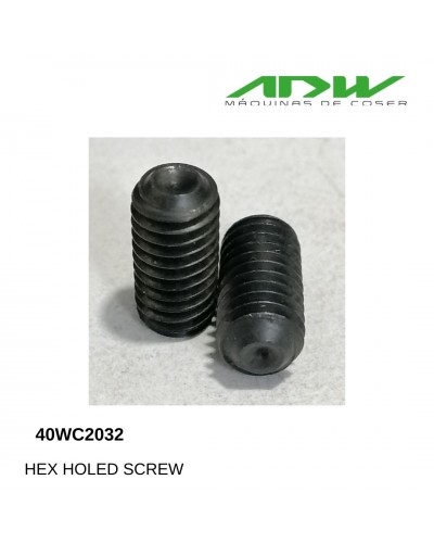 40WC2032 - HEX HOLED SCREW