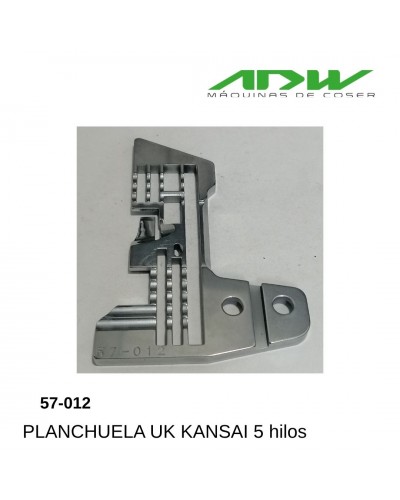 57-012 - PLANCHUELA UK KANSAI 5 hilos