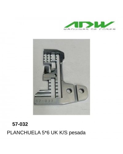 57-032 - PLANCHUELA 5*6  UK K/S pesada
