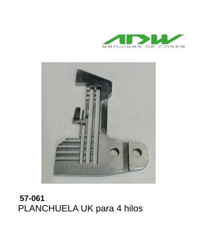 57-061 - PLANCHUELA UK para 4 hilos
