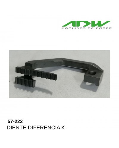 57-222 - DIENTE DIFERENCIA K