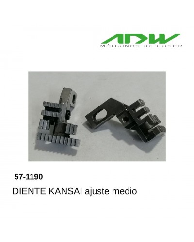 57-1190 - DIENTE KANSAI ajuste medio